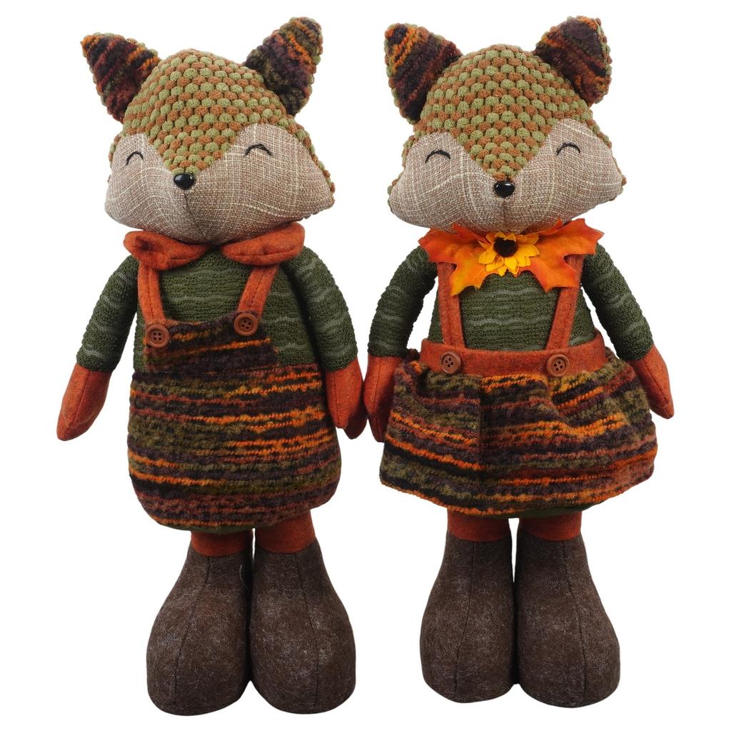 Billede af PTHD2209 Autumn deco fox P24 45cm
