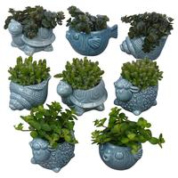 PTSUT8940 Arrangement Summer in animal pot