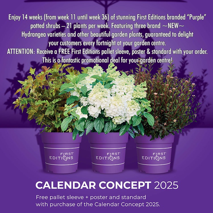 Picture of 2025 FE Concept: 294 Shrubs in 14 Weeks - Free Pallet Sleeve & Poster